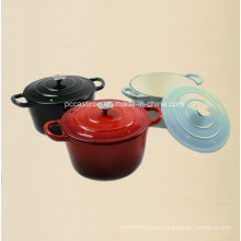 3PCS Cast Iron Coowkare Set LFGB Factory